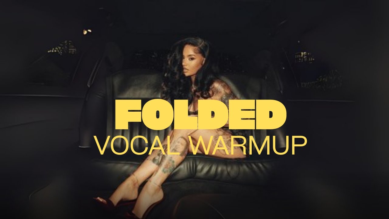Kelhani Folded | Vocal Warm-Up SING-ALONG