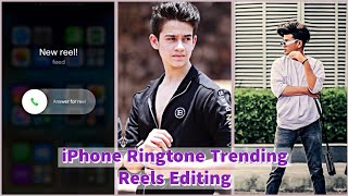 iPhone Ringtone Trending Reels Editing | iPhone Incoming Call Reels Editing screenshot 5