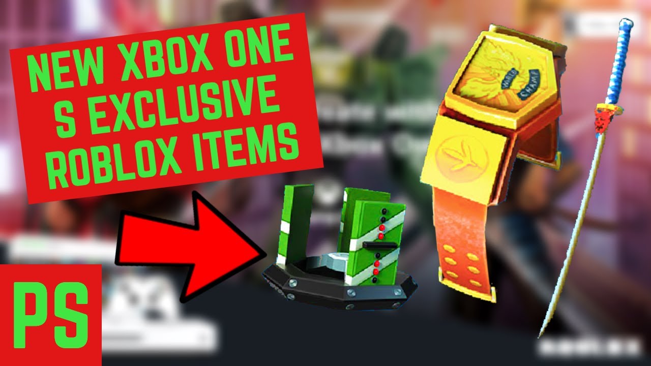 New Xbox One S Exclusive Roblox Items And Bundles Roblox Items And Rthro Bundles Youtube - xbox one roblox items