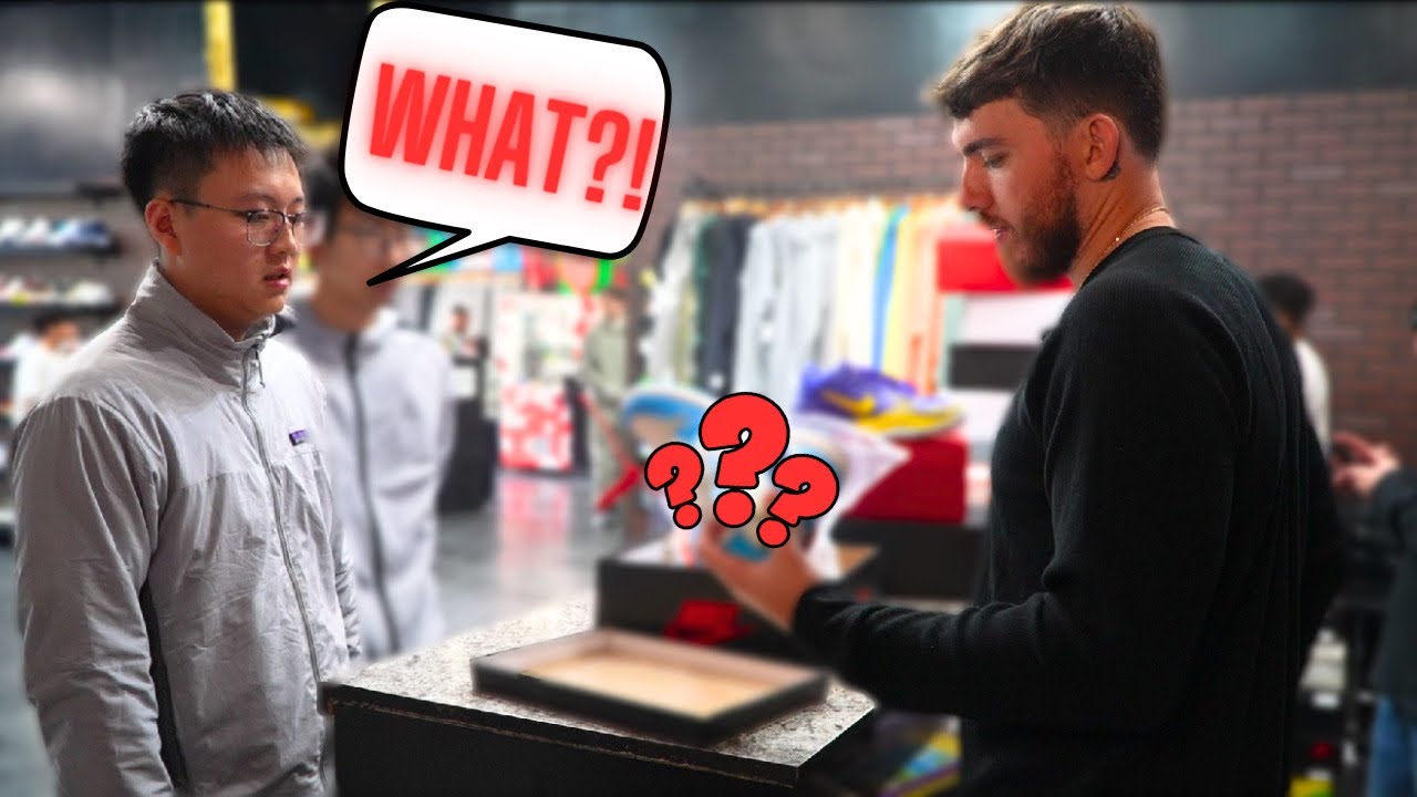 Buying EXPENSIVE Sneakers for 1 HOUR!