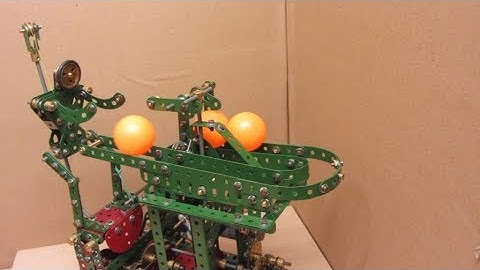 Meccano Model Percy the Ping Pong Porter