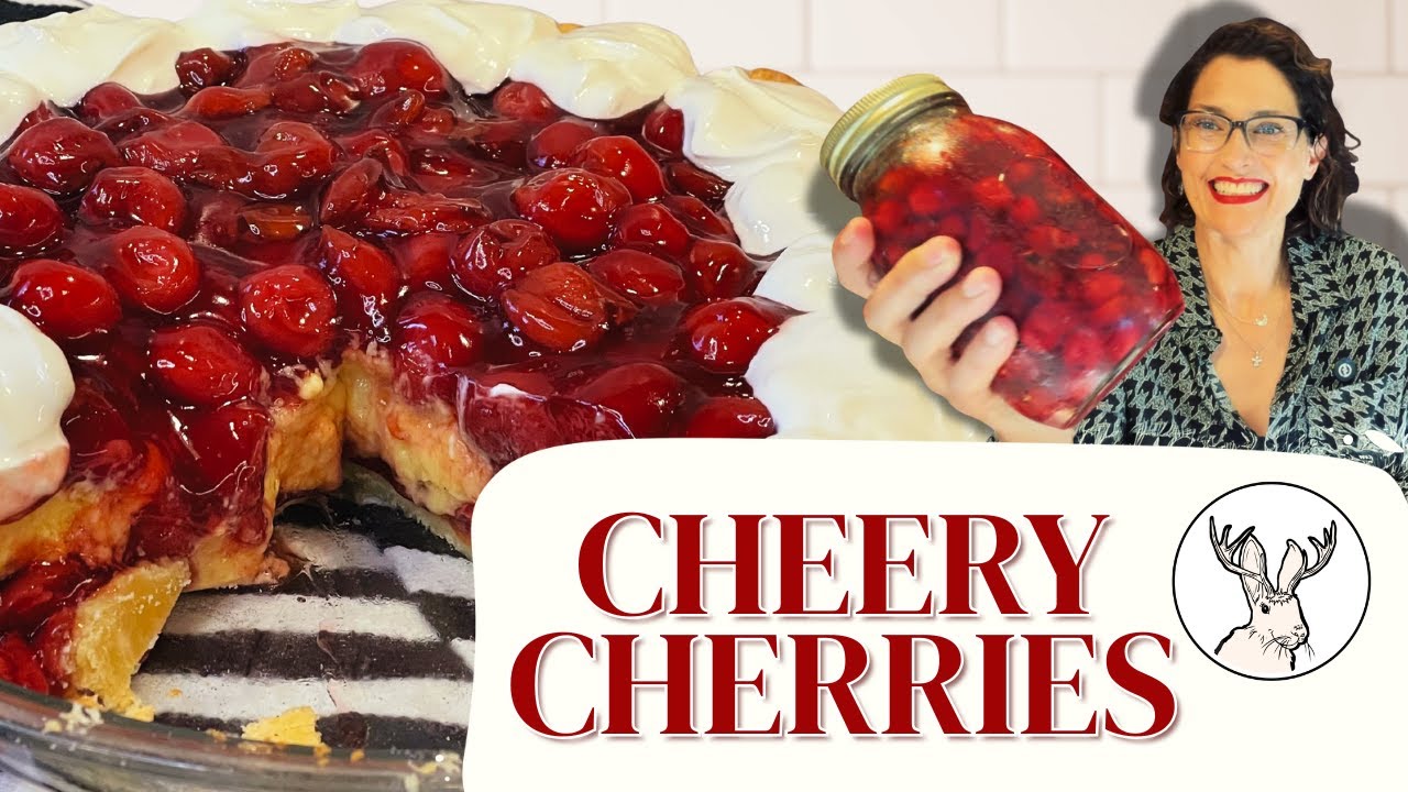 🍒 Cherry Pie Supreme | Classic Cherry & Cheesecake Layered Pie (No Talking, Classical Music)