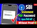 Opening SBI Bank Statement PDF: A Guide to Password Recovery