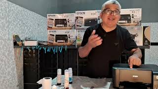 How to install and configure the Epson L3250 printer from start to finish. screenshot 1