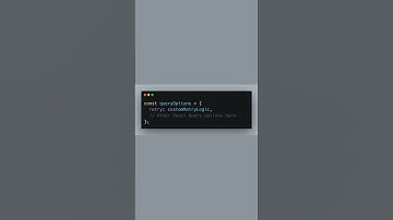 Ace React Query Error Handling #ReactQuery