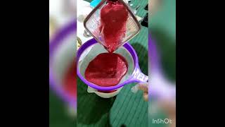 Helado Pay queso mora