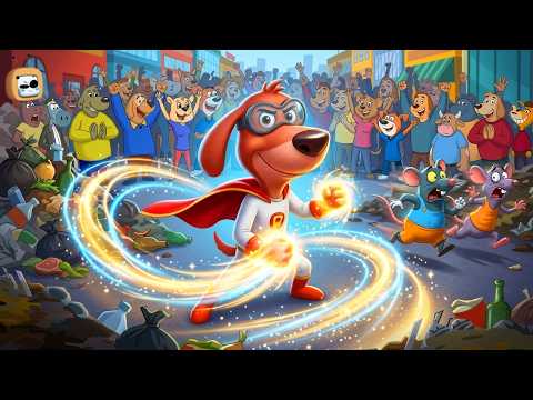 Trash Super Dog Saves the City from Garbage Rats! : Dog vs Rats | Doggy Don | Rat A Tat