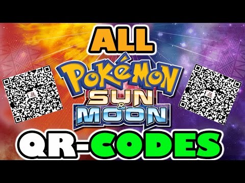 Video Pokemon Sun And Moon Qr Codes