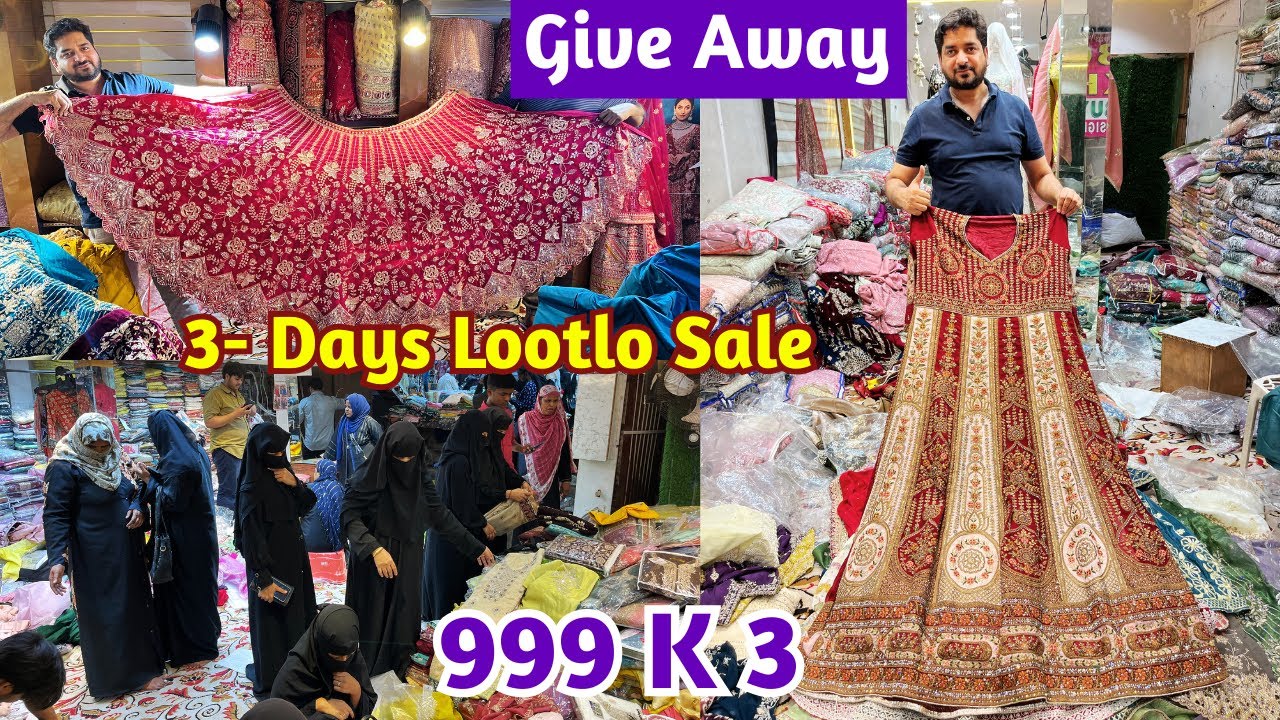 3 Days Lootlo Sale Zabardasth Give Away Co-Ord Set Free | ₹999/3 Suits Bridal Dresses Lehenga Sarees