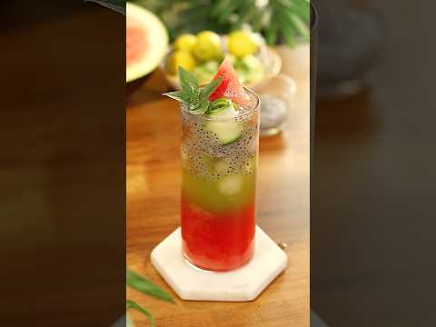 Watermelon Cucumber Cooler #watermelonmojito #lakshaysinghal #recipe #mojito