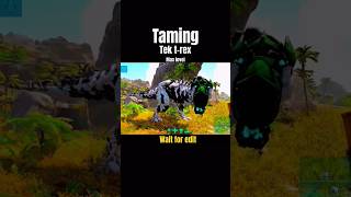 how to tame tek rex 😱 #arkmobile #edit #arkultimatemobileedition #novastrike