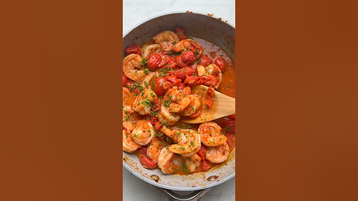 Shrimp Scampi with Tomatoes | FeelGoodFoodie