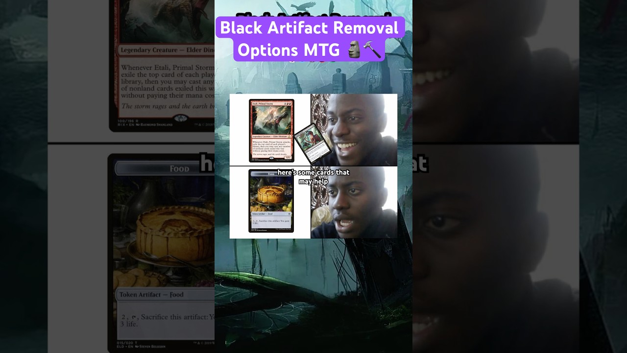 Black artifact removal options 🗿🔨 