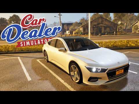 PARTICIPEI DE UMA CORRIDA VALENDO O CARRO! - Car Dealer Simulator