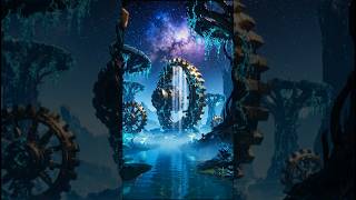 The Most Relaxing Alien Planet Waterfall (Visual ASMR) ✨ | Primal Render