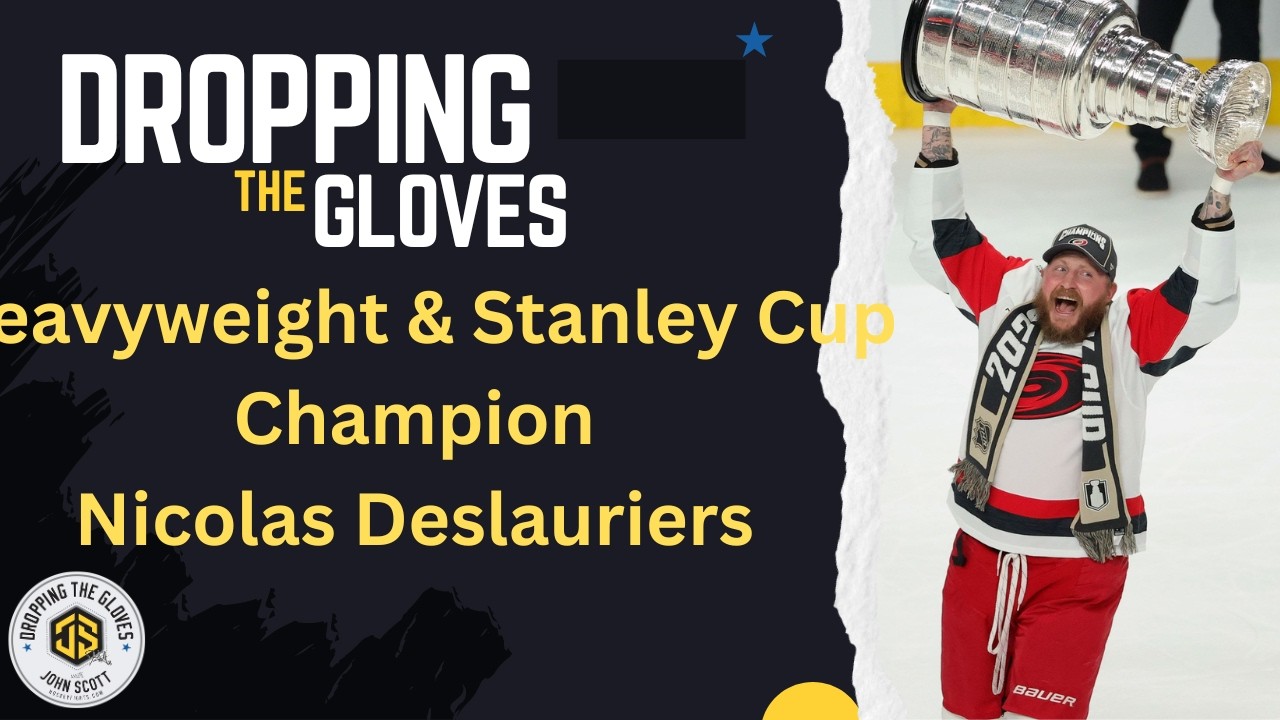 Stanley Cup/Heavyweight Champ Nicolas Deslauriers Interview!