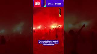 TORCIDA DA ARGÉLIA FAZ GRANDE FESTA ANTES DE JOGO CONTRA A ARGENTINA