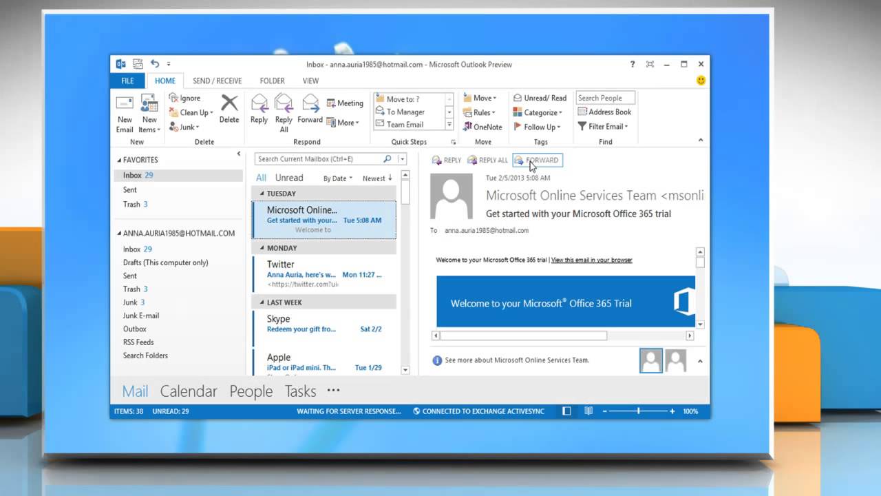 Setup Multiple Email Accounts Using Microsoft Outlook 2013 YouTube