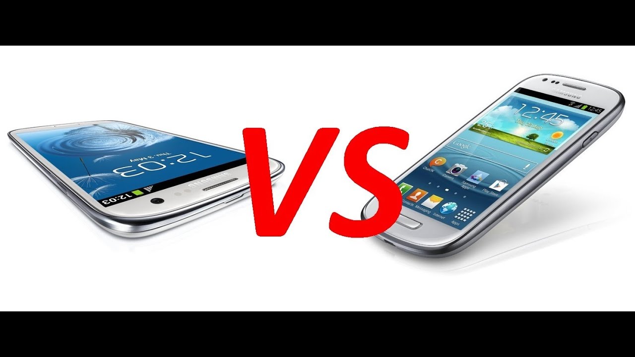 Samsung Galaxy S3 mini vs Samsung Galaxy S3 PL - YouTube