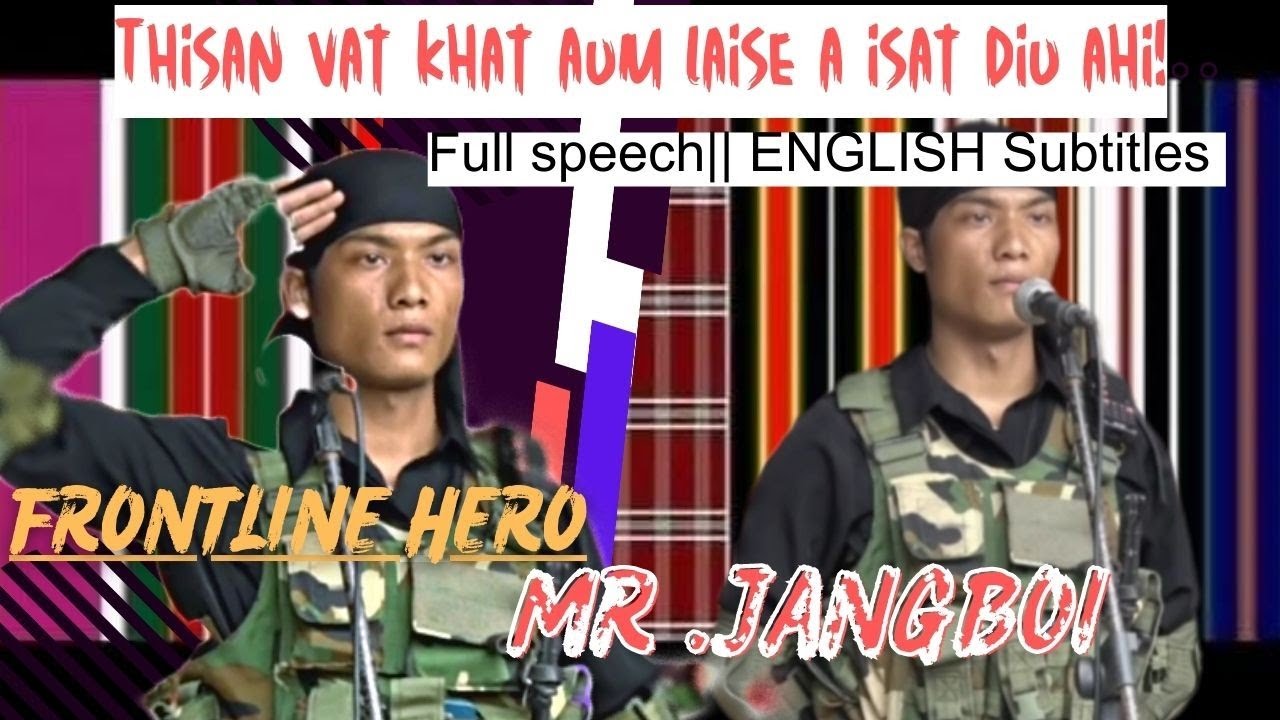 FRONTLINE HERO MR JANGBOI [ENGLISH SUBTITLES]Full speech k: Fight till ...