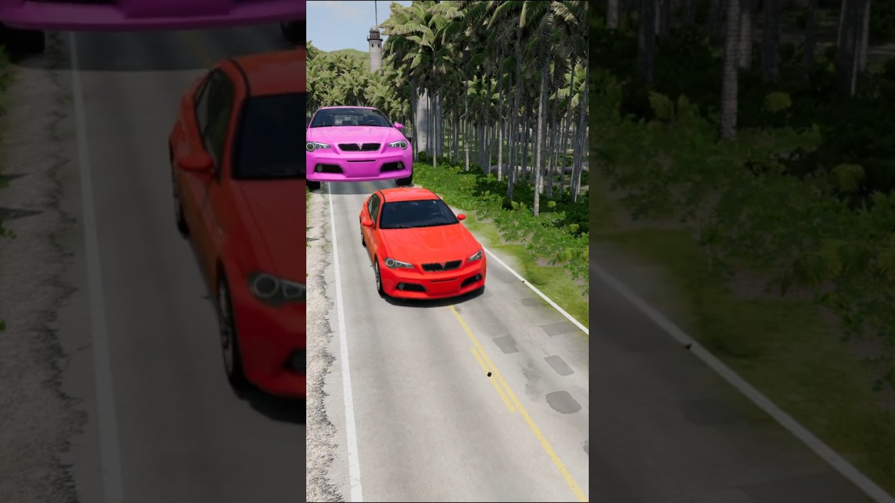 Colorful Small to Giant Cars vs Slap #8 