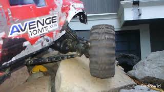 4x4 RC Truck with 4WS Rock Crawl Clinic!