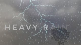 4K video of Rain. Heavy Rain In Bangladesh. Extreme Storm.Relaxing Sound of Heavy Rain. screenshot 5