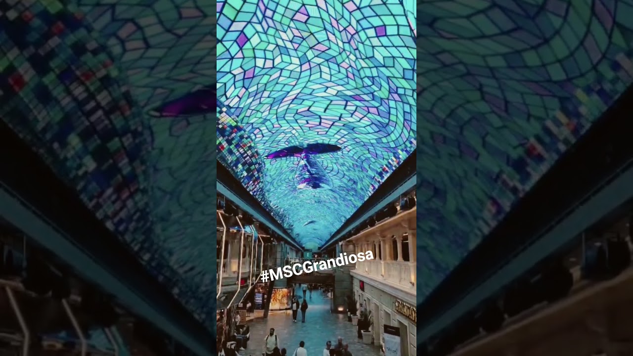 Timelapse on bord MSC Grandiosa #MSCGrandiosa #cruisingwithus #Friendship