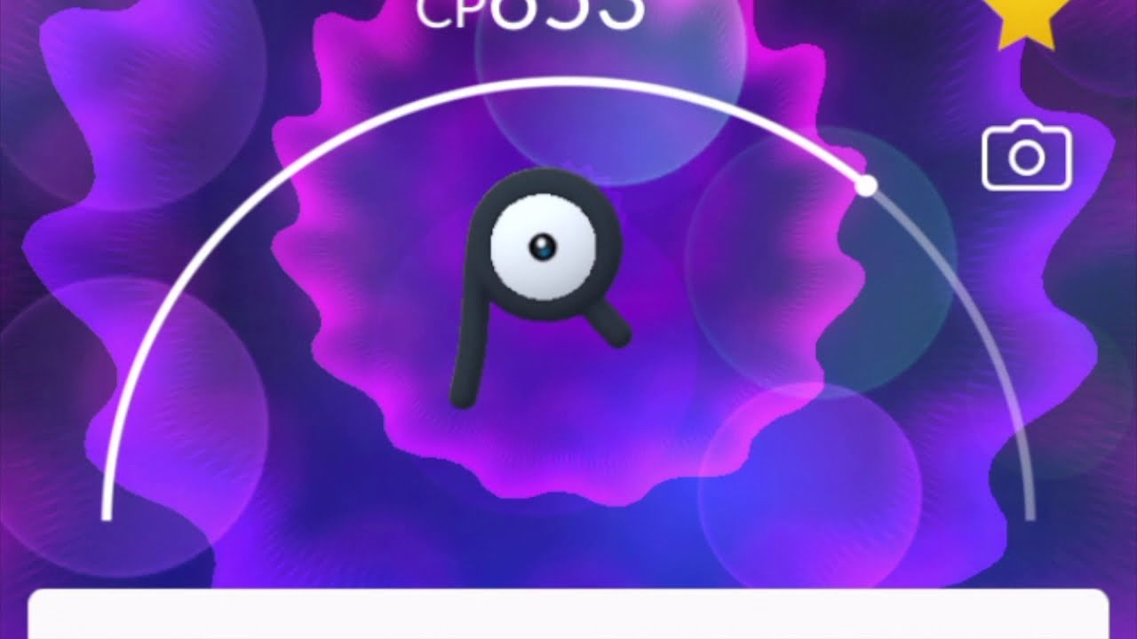 Pokemon GO Unown R Pokedex 360 Degree View