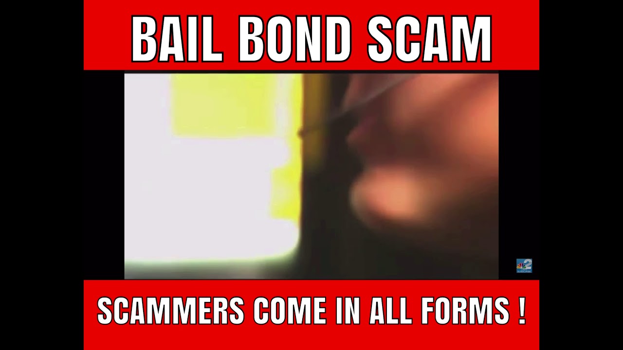 Bail bond scam : BEWARE!