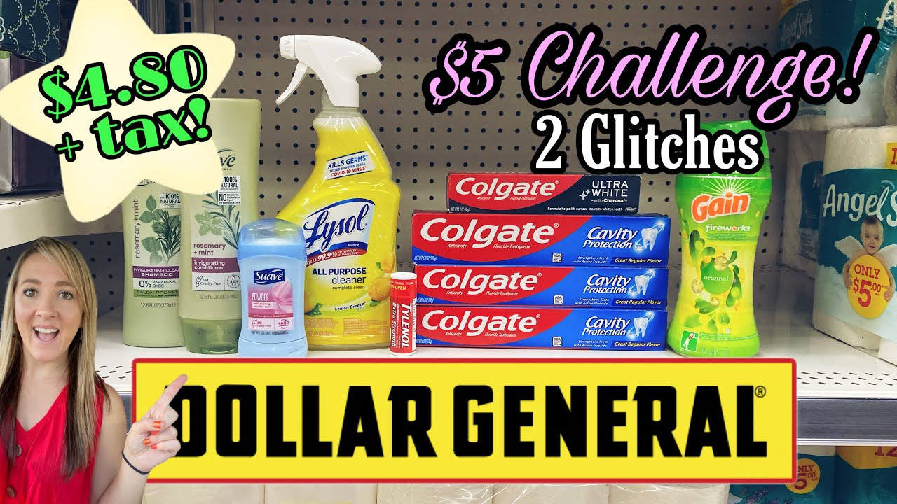 Dollar General $5 Challenge! 9/12-18/21