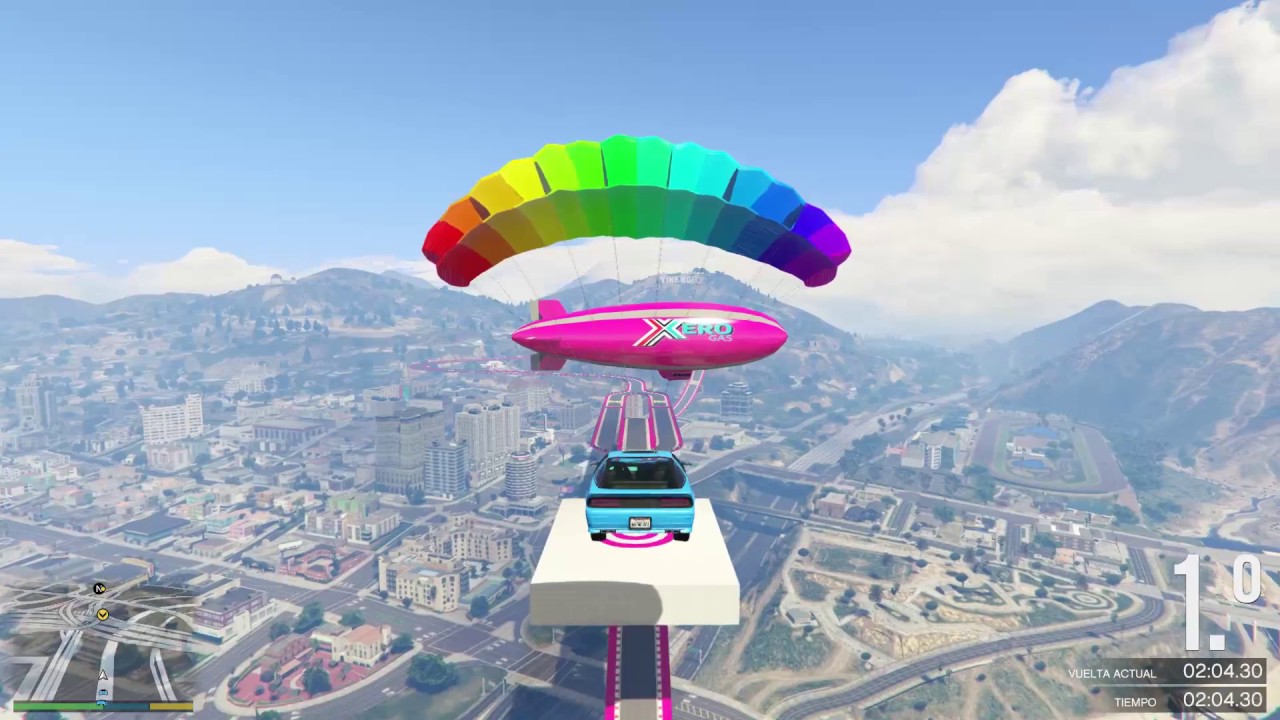 playstation 3 GTA V: AL LÍMITE DEL SALTO!!