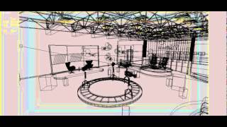 TV Studio Interior Scene 3D model from CGTrader.com