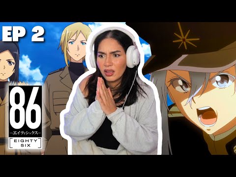 THEYRE HUMAN?! 😭| 86 Eighty Six Episode 2 Reaction
