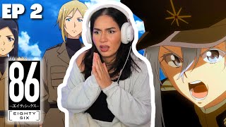 THEYRE HUMAN?! 😭| 86 Eighty Six Episode 2 Reaction