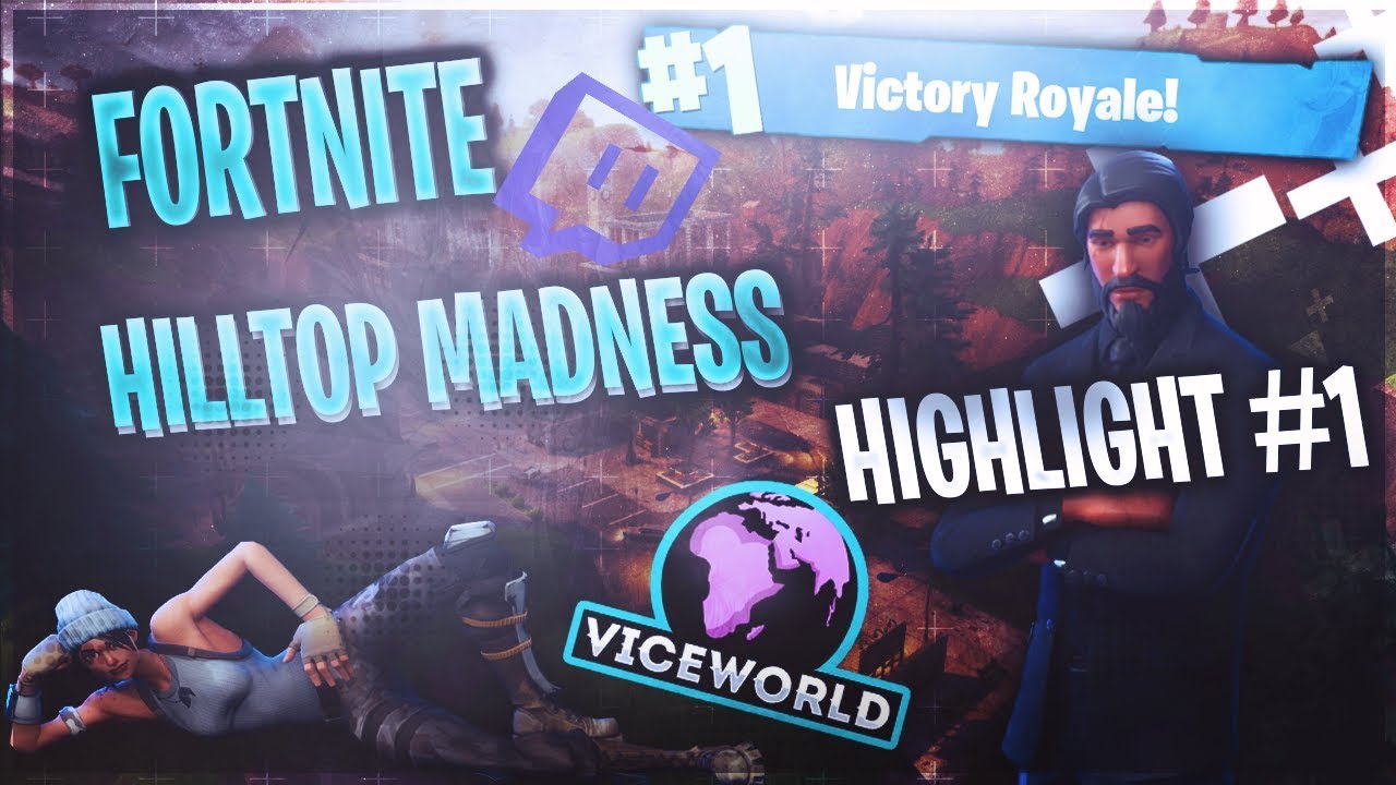 Hilltop Madness! | Fortnite Battle Royal Gameplay | Twitch Highlights Ep #1