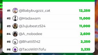 Getting blimped and a new top donator