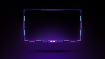 Clean Webcam Overlay Template For Streamers