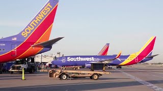 Southwest canceled more than 2,000 weekend flights and the disruption continues | ABC7