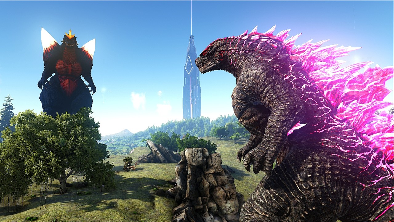 Godzilla x Kong Supernova : Evolved Godzilla VS. Space Godzilla! – ARK Survival Evolved