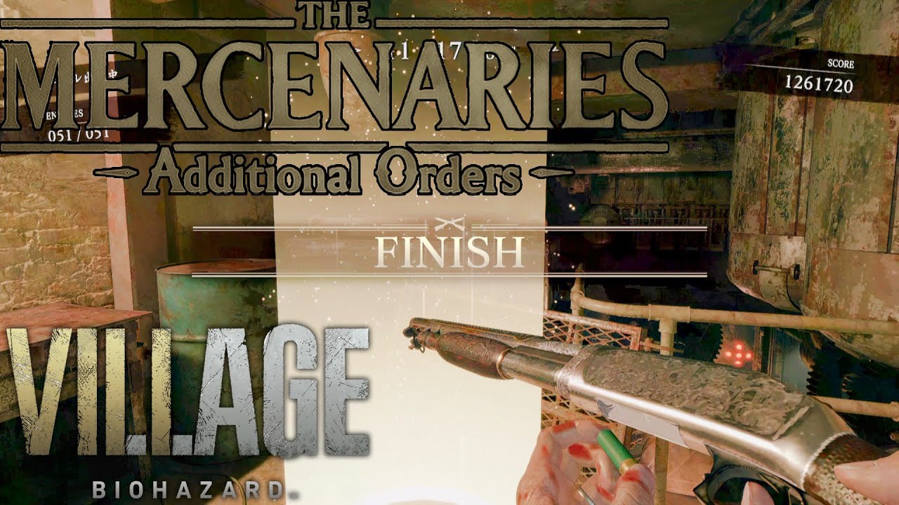 イーサン - M1897 - [Factory]【RE8 : THE MERCENARIES - Additional