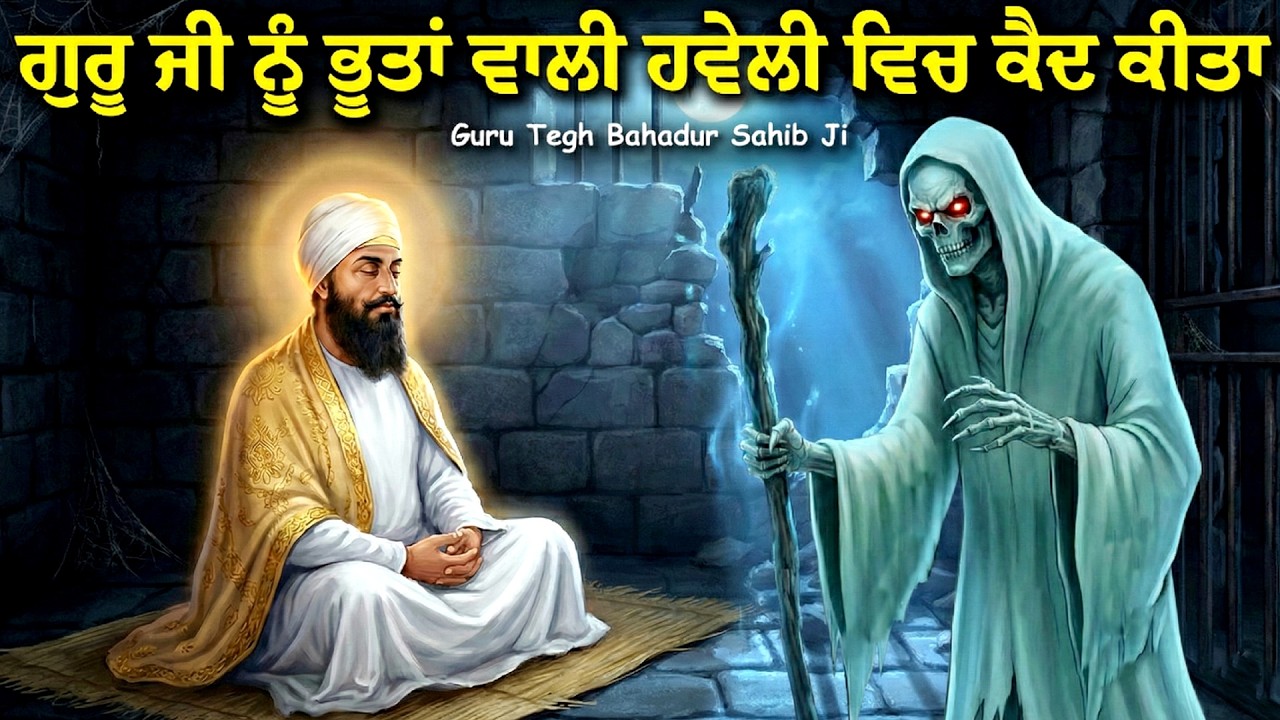 ਗੁਰੂ ਜੀ ਨੂੰ ਭੂਤਾਂ ਵਾਲੀ ਹਵੇਲੀ ਦੀ ਸਾਖੀ | Guru Tegh Bahadur Sahib Ji | Remix Katha | United Khalsa