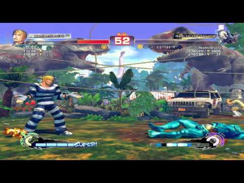 Ultra Street Fighter IV battle: Cody vs Seth