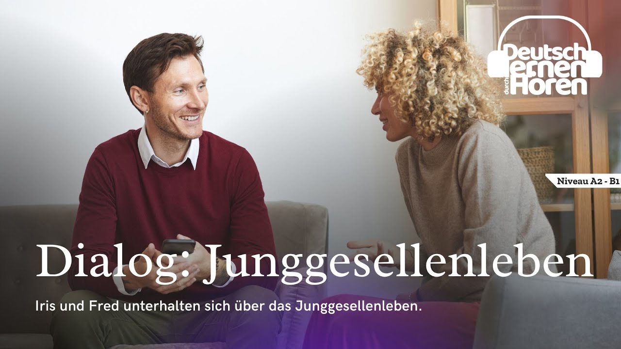 #659 Deutsch lernen durch Hören - Deutsch lernen mit Dialogen || Dialog Nr.:89 || Niveau: A2-B1