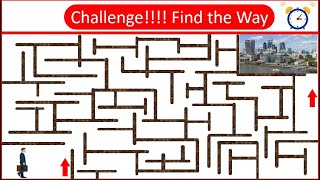 London City Vist I Want to Visit How to Find The Way Puzzle Game No 28 screenshot 3