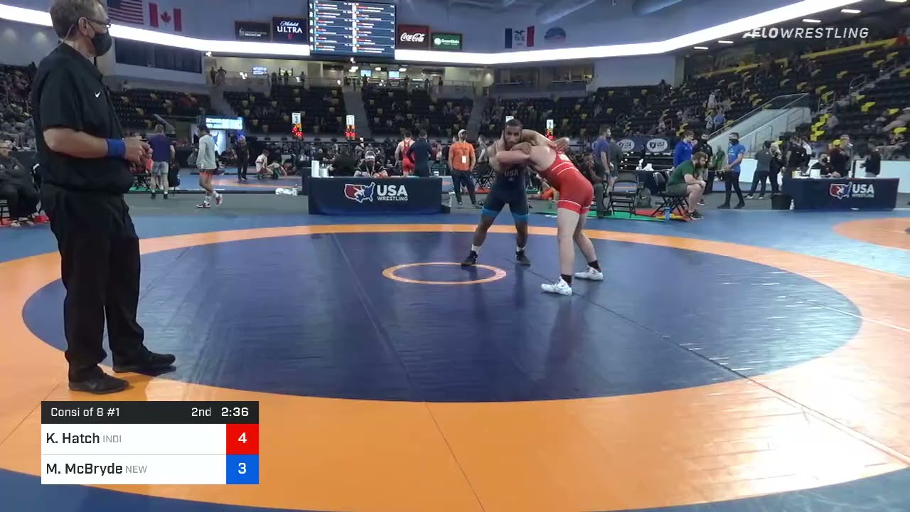 79 Kg Consolation - Kyle Hatch, Indiana Vs Muhamed McBryde, New York Athletic Club