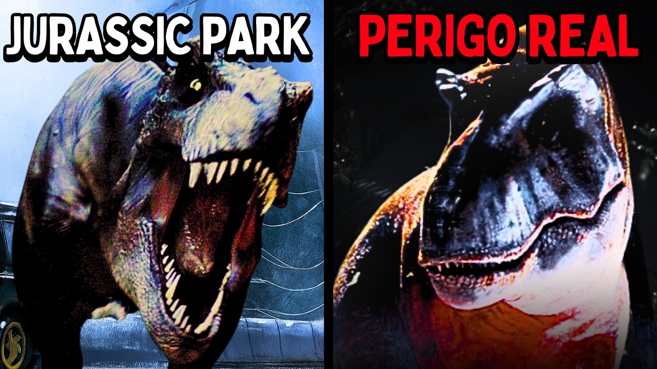 COMO SERIA JURASSIC PARK COM DINOSSAUROS REAIS?