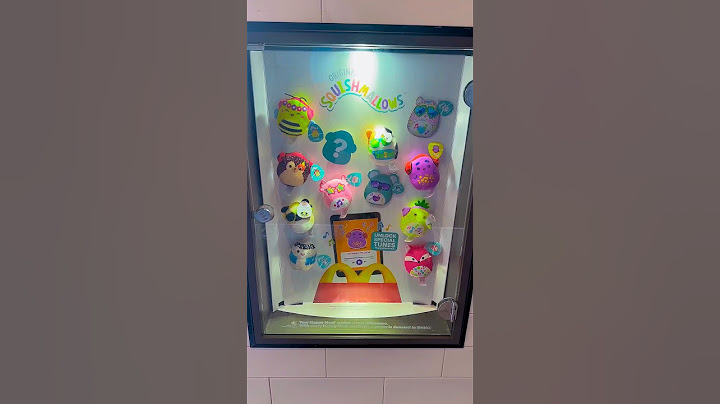 New McDonald’s Happy Meal Original Squishmallows. #mcdonalds #squishmallows #happymeal