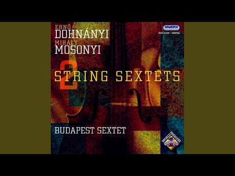 Ernő DOHNÁNYI: String Sextet in B flat major III. Adagio quasi andante