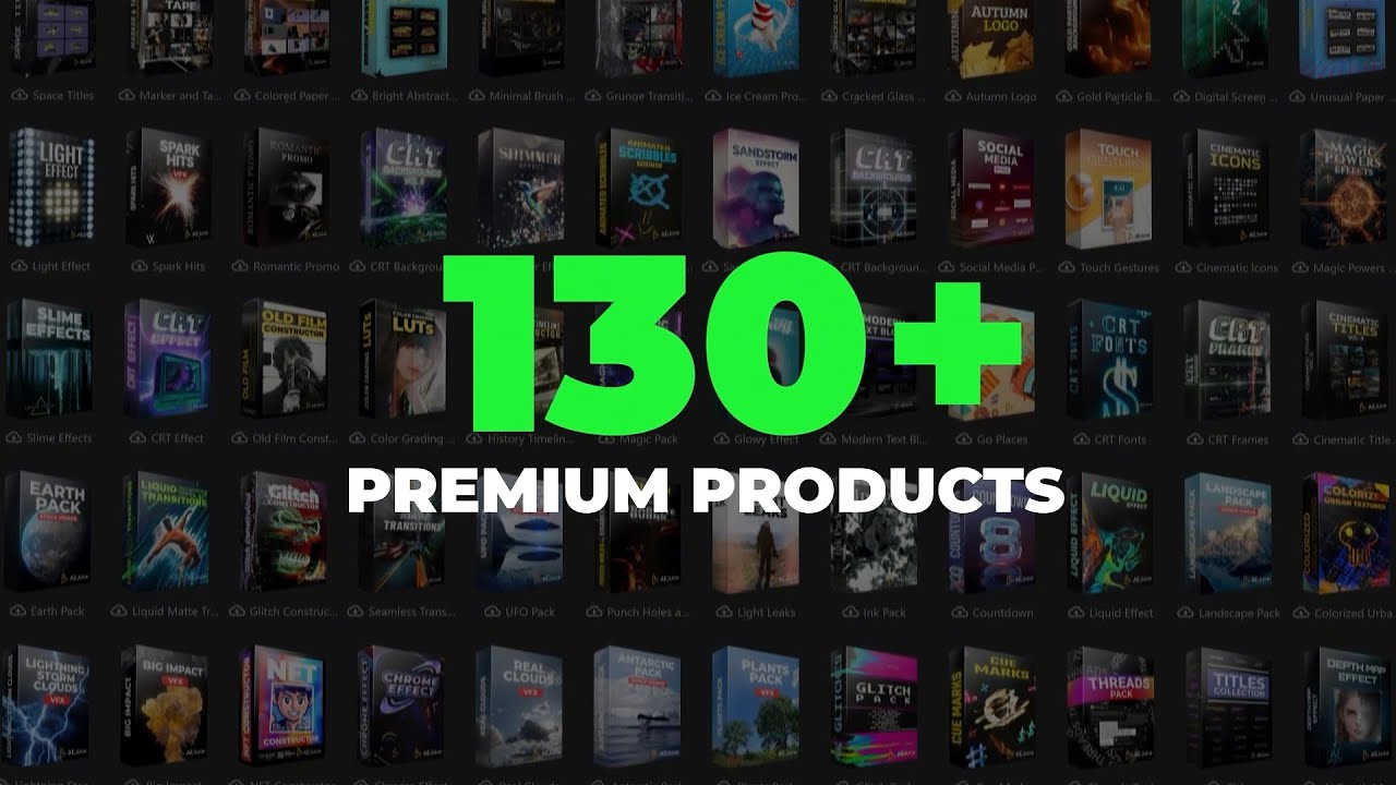 Получите более 30 000 готовых эффектов по САМОЙ НИЗКОЙ цене!